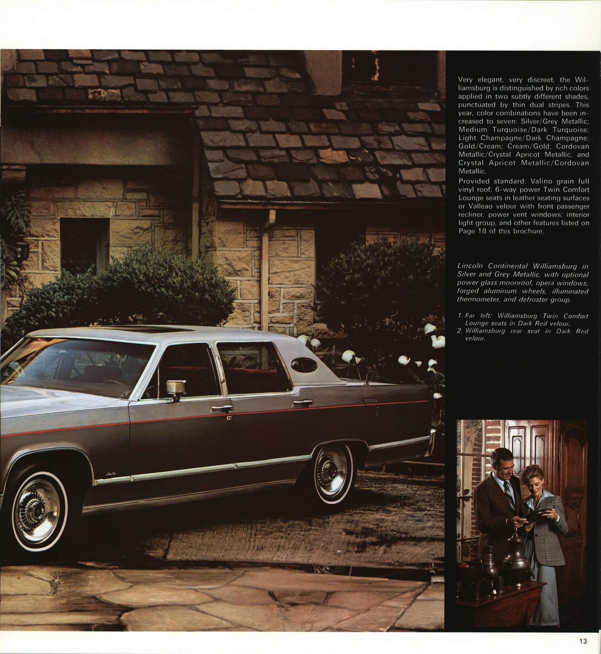 1979 Lincoln Continental Brochure Page 4